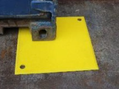 Steel Deck Protection, Deckmate Dunnage Mats, Yellow, 400 x 400 x 12mm thick