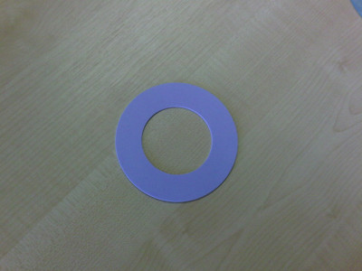 Garlock Gylon Blue 3504 Blue PTFE 1.5mm Thk Flat Ring 24