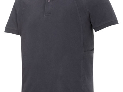 Polo Shirt Heavy-Snickers. Steel Grey. X Large. Chest: 49