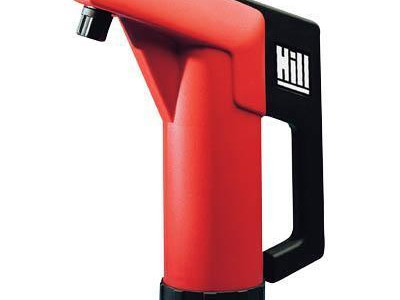 Red Plastic Lever Pump With Nitrile Seals