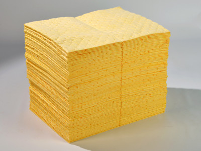 Absorbent Pads Chemical 41cm x 46cm. Ecospill Classic Extra (pack of 100)