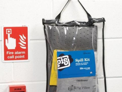 Spill Response Kit Universal Compact Clear L460 x W100 x H380m. 7.1L Cap. Pig