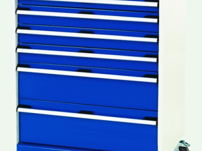 Mobile Drawer Cabinet with 7 Drawers-Bott Cubio. 40402065.11V