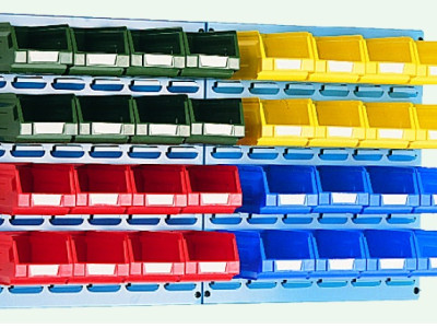 Louvre Panels With Bin Kits-Bott Cubio. 32xNo2. WxH: (2x)457x495mm. 14030012.11