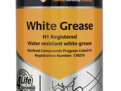 Tygris White Grease, Water Resistant, Contains Anti Wear Additives, 400ml