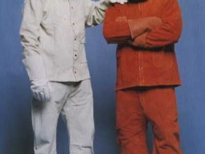 Leather Jacket Red Large