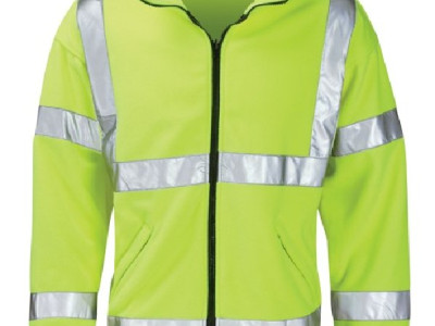 Jacket Fleece - High Visibility. Extra Large Yellow
