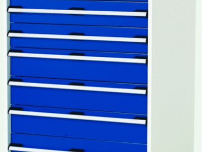 Drawer Cabinet with 11 Drawers-Bott Cubio. 800X750X1600mm. 40028041.11V.