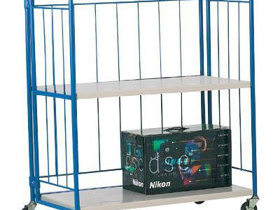 Foldable Shelf Trolley - 2 Shelf O/A LxWxH 850x460x1028mm