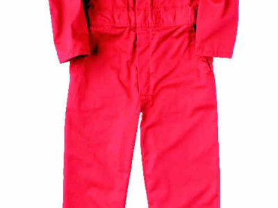 Coverall Zip Front Redhawk-Dickies. Red. Chest: 50