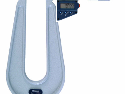Micrometer Sheet Material Digital 0-25mm 0-1