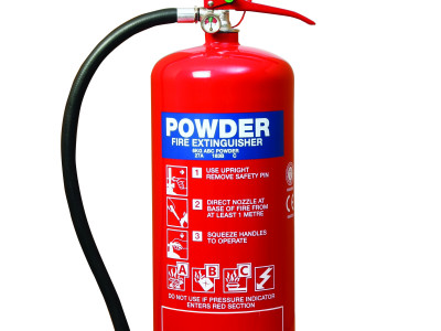 Firechief XTR 6kg Powder Fire Extinguisher. H505 x Dia 165mm.