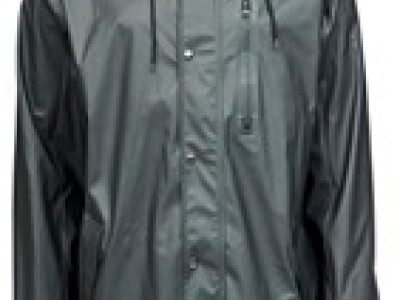 Pure Ocean Mens Rain Jacket from Recycled Plastic Olive