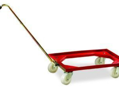 Dolly - Open Frame & Telescopic Handle. H160 x L625 x W420mm. 100kg Capacity