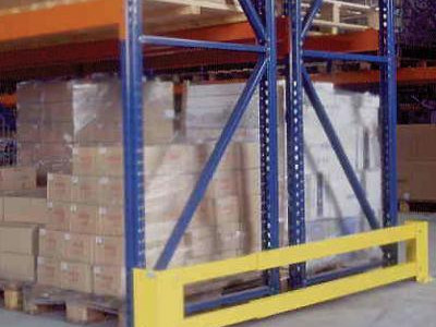 Racking Protectors - Bay End Telescopic Barrier. Min Max Length 1850-2750mm