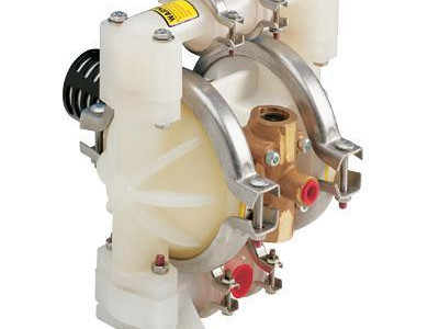 Air Operated Double Diaphragm Pump. Stainless Steel/PTFE. Inlet 50mm