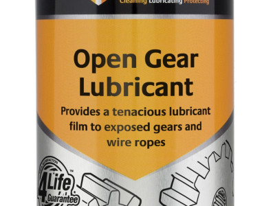 Tygris Open Gear Lubricant, Bituminous Reinforced Heavy Duty Lubricant, 400ml