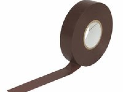Tape Insulation PVC Brown 19mm x 20m