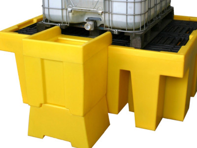 Dispensing Tray PE for Single IBC Spill Pallet