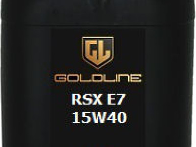 Goldline RSX Long Drain E7 15W40. Engine Oil. 205 Litre Barrel.