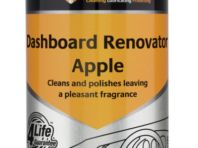 Tygris Dashboard Renovator, Light Duty, Apple Fragrance Cleaner & Polish, 400ml