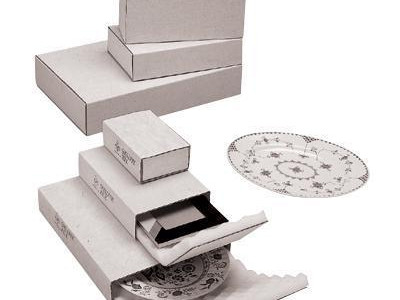 Slider Shell Protective Packs - White. L180 x W120 x H50mm. Pack of 100