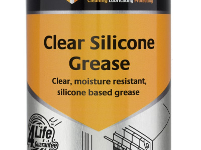 Tygris Silicone Grease, Clear & Moisture Resistant, 400ml