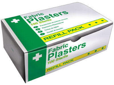 Plaster Pack - Washproof. Pink. 75 x 25mm. Pack of 100
