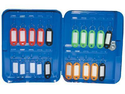 Key Cabinet - Economy. 20 Key Capacity. H160 x W200 x D80mm. Ivory