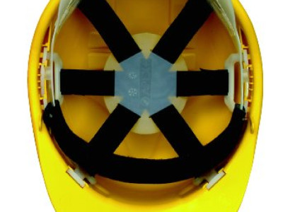 Safety Helmet Terylene Inner Apex + White