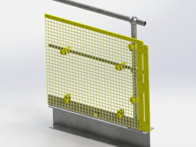 Barricading - Standard Linear Meter Assembly