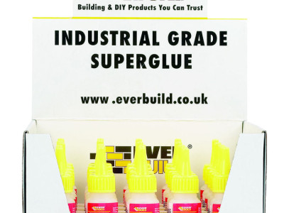 Industrial Superglue GP 20g Clear Everbuild