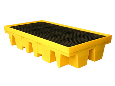 Spill Pallet PE Double IBC 256cm x 135cm x 51cm