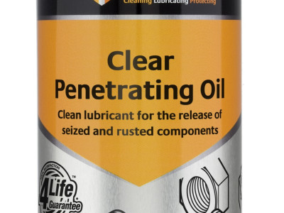 Tygris Clear Penetrating Oil, Clear Low Viscosity Oil Based Product, 400ml