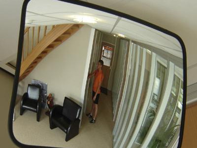 Internal/External Mirror - Circular & Acrylic. 800mm Diameter