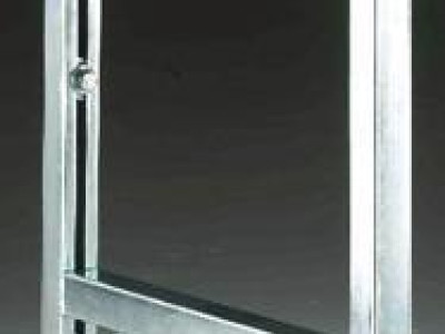 Support Stand- T Foot for 600mm Track Width Conveyor. Height Range 900-1500mm