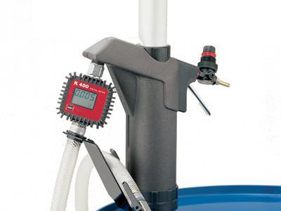 Air Operated Transfer Pump with Nitrile Seals & Flowmeter Assembly