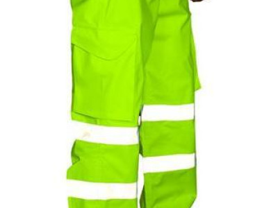 Cargo Overtrouser - High Visibility. Size Small. Yellow