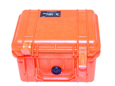 1300 Peli Protector Case with Foam - Orange