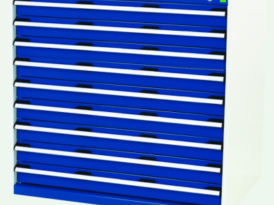 Drawer Cabinet with 9 Drawers-Bott Cubio. 1050X750X1000mm. 40029027.11V.