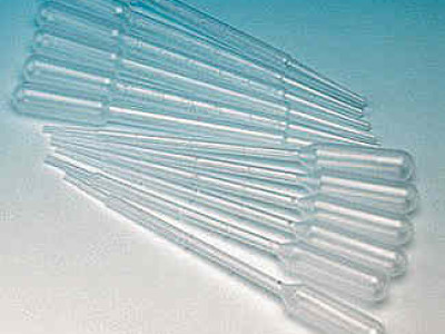 Pipette Pasteur Graduated Non Sterile Polyethylene, 1ml 153mm X 0.25ml  (pk/500)