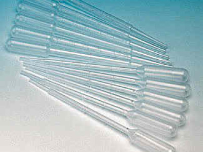 Pipette Pasteur Graduated Non Sterile Polyethylene, 1ml 153mm X 0.25ml (pk/500)