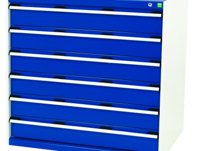 Drawer Cabinet with 6 Drawers-Bott Cubio. 1050X750X1000mm. 40029019.11V.
