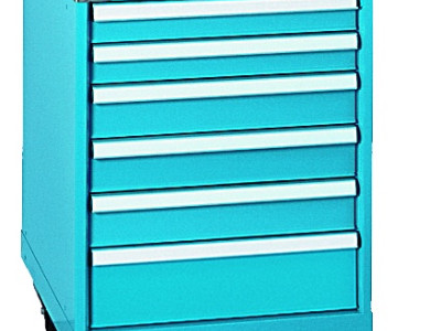 Mobile Drawer Cabinet with 6 Drawers 14.245.0100-Lista. WxDxH: 564x572x872mm.