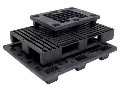 Plastic Pallets - Recycled. Heavy Duty. L1200 x W800 x H155mm