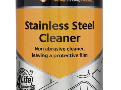 Tygris Stainless Steel Cleaner, Non Abrasive, Leaves a Protective Film, 400ml