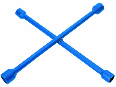Four-Way Wheel Nut Wrench Heavy Duty 24 x 27 x 30 x 38 mm