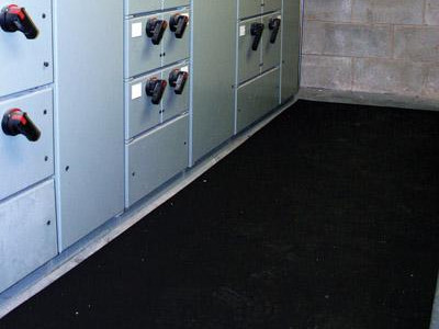 Electrical Safety Matting - Linear Metre. L1m x W1220mm. Black