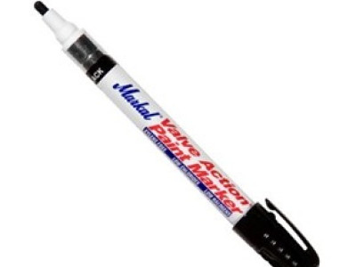 Valve Action Paint Marker Black Markal