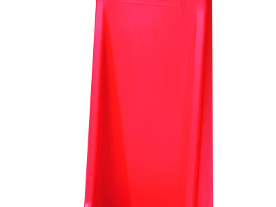 Moulded Single Fire Extinguisher Stand. H750 x D300 x W320mm. Red.
